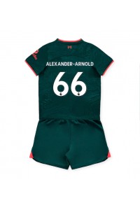 Liverpool Alexander-Arnold #66 Babytruitje 3e tenue Kind 2022-23 Korte Mouw (+ Korte broeken)
